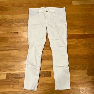 Seven for all mankind maternity ankle skinny jeans